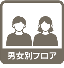 男女別フロア